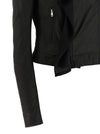 Rick Owens Scarf Biker Jacket
