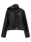 Rick Owens Cropped Scarf Flight Jacket