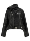 Rick Owens Cropped Scarf Flight Jacket