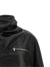 Rick Owens Cropped Scarf Flight Jacket