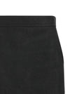 Rick Owens Fog Cutdff Mini Skirt