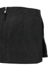 Rick Owens Fog Cutdff Mini Skirt