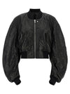 Rick Owens Secchia Cropped Flight Bomber Jacket