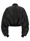 Rick Owens Secchia Cropped Flight Bomber Jacket