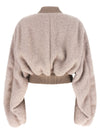 Rick Owens Secchia Cropped Flight Bomber Jacket