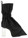 Rick Owens Pull On Cuffed Taquito Ankle Boots