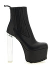 Rick Owens Beatle Kiss Ankle Boots