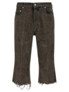 Rick Owens Bolan Cutoffs Bermuda Shorts