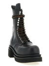 Rick Owens Lace Up Bogun Combat Boots