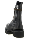 Rick Owens Lace Up Bogun Combat Boots