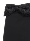 Self-Portrait Self Portrait Black Crepe Bandeau Mini Dress