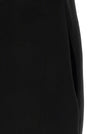Self-Portrait Black Crêpe Flower Mini Dress