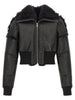 Rick Owens Flight Jkt Cropped Bomber Jacket