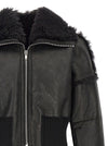 Rick Owens Flight Jkt Cropped Bomber Jacket