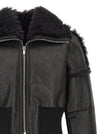 Rick Owens Flight Jkt Cropped Bomber Jacket