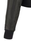 Rick Owens Flight Jkt Cropped Bomber Jacket