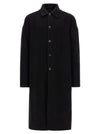 Rick Owens Buttoned Brad Coat