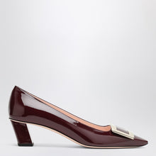  ROGER VIVIER Belle Vivier patent leather bordeaux décolletés