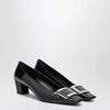 ROGER VIVIER Belle Vivier patent leather black décolletés