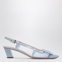  ROGER VIVIER Placid blue Belle Vivier slingback pumps