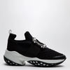 ROGER VIVIER Black Viv Run strass buckle sneakers