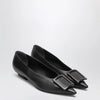 ROGER VIVIER Gommettine ballerina in black leather