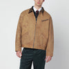 Needles Brown cotton zip jacket