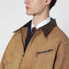 Needles Brown cotton zip jacket