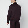 Needles Burgundy zip shirt jacket