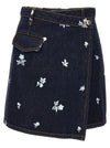 Lanvin All-over Embroidery Skirt