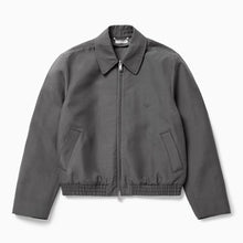  1989 STUDIO Light zip-up jacket dark grey