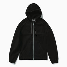 1989 STUDIO Black denim zip hoodie
