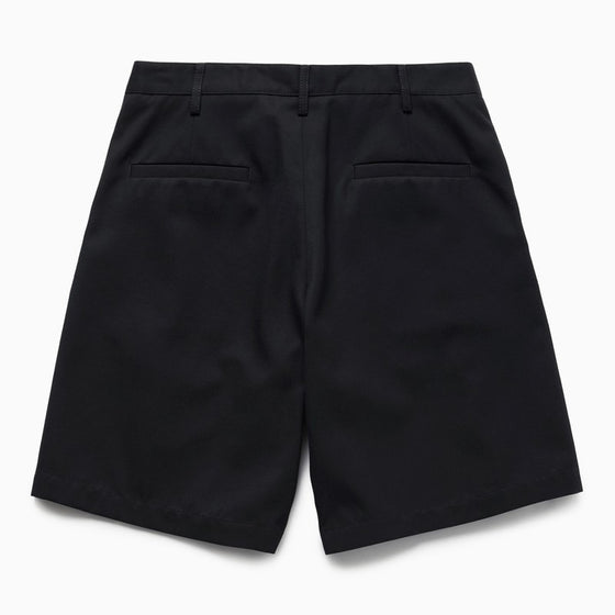 1989 STUDIO Dark blue pleated shorts