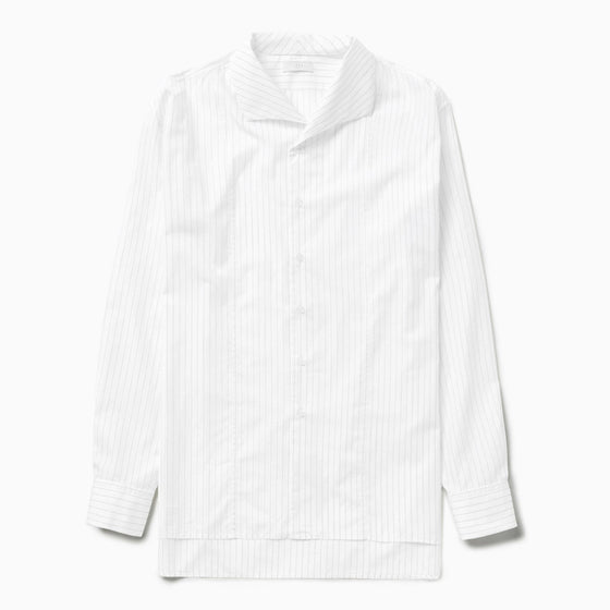 1989 STUDIO White striped l/s shirt