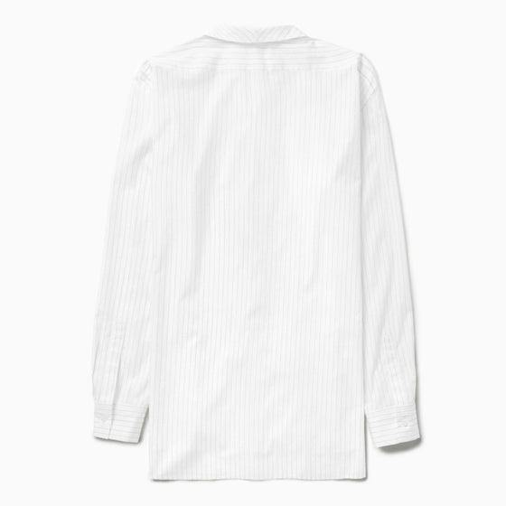 1989 STUDIO White striped l/s shirt