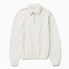 1989 STUDIO JP half zip sweatshirt Light Cream