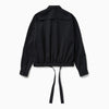 1989 STUDIO Dark blue short trench jacket