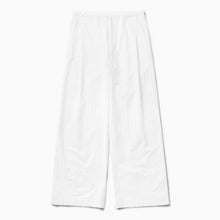  1989 STUDIO White striped boxy pants