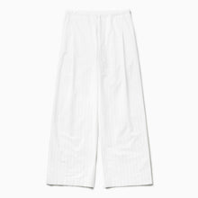  1989 STUDIO White striped boxy pants