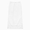 1989 STUDIO Long asymmetric skirt white