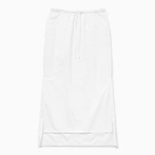  1989 STUDIO Long asymmetric skirt white