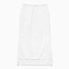 1989 STUDIO Long asymmetric skirt white