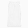 1989 STUDIO Long asymmetric skirt white
