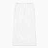 1989 STUDIO Long asymmetric skirt white