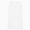 1989 STUDIO Long asymmetric skirt white