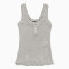 1989 STUDIO Light grey Waffle tank top