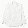 1989 STUDIO Striped l/s shirt dress white