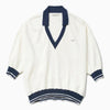 1989 STUDIO JP V-neck sweatshirt white