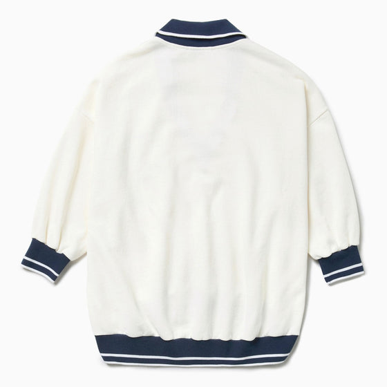 1989 STUDIO JP V-neck sweatshirt white