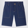 Bonpoint Blue Elzo shorts in organic cotton